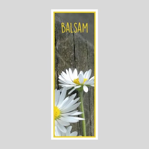 Lesezeichen Balsam (zur Zeit vergriffen)