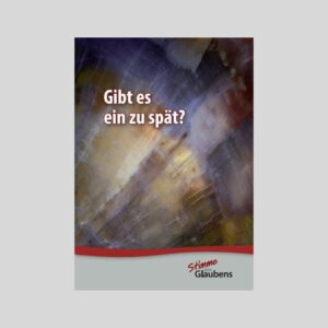 DVD - Gibt es ein zu spät?