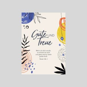 Impulskarte Güte und Treue