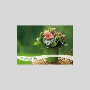 Faltkarte Blumenstrauß