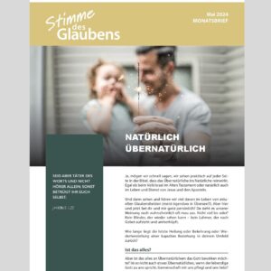 Monatsbrief Mai 2024