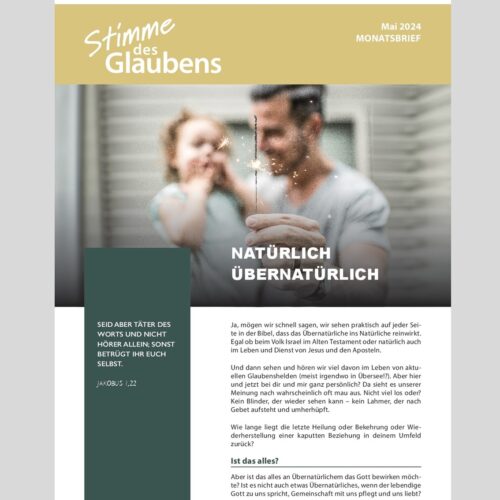 Monatsbrief Mai 2024