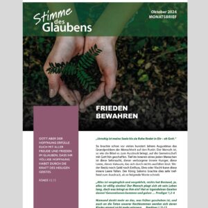 Monatsbrief Oktober 2024