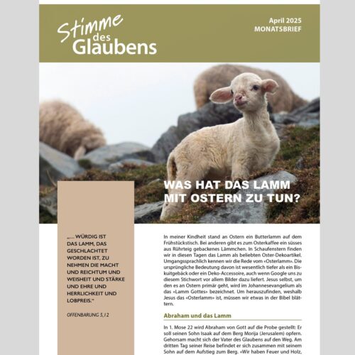 Monatsbrief April 2025